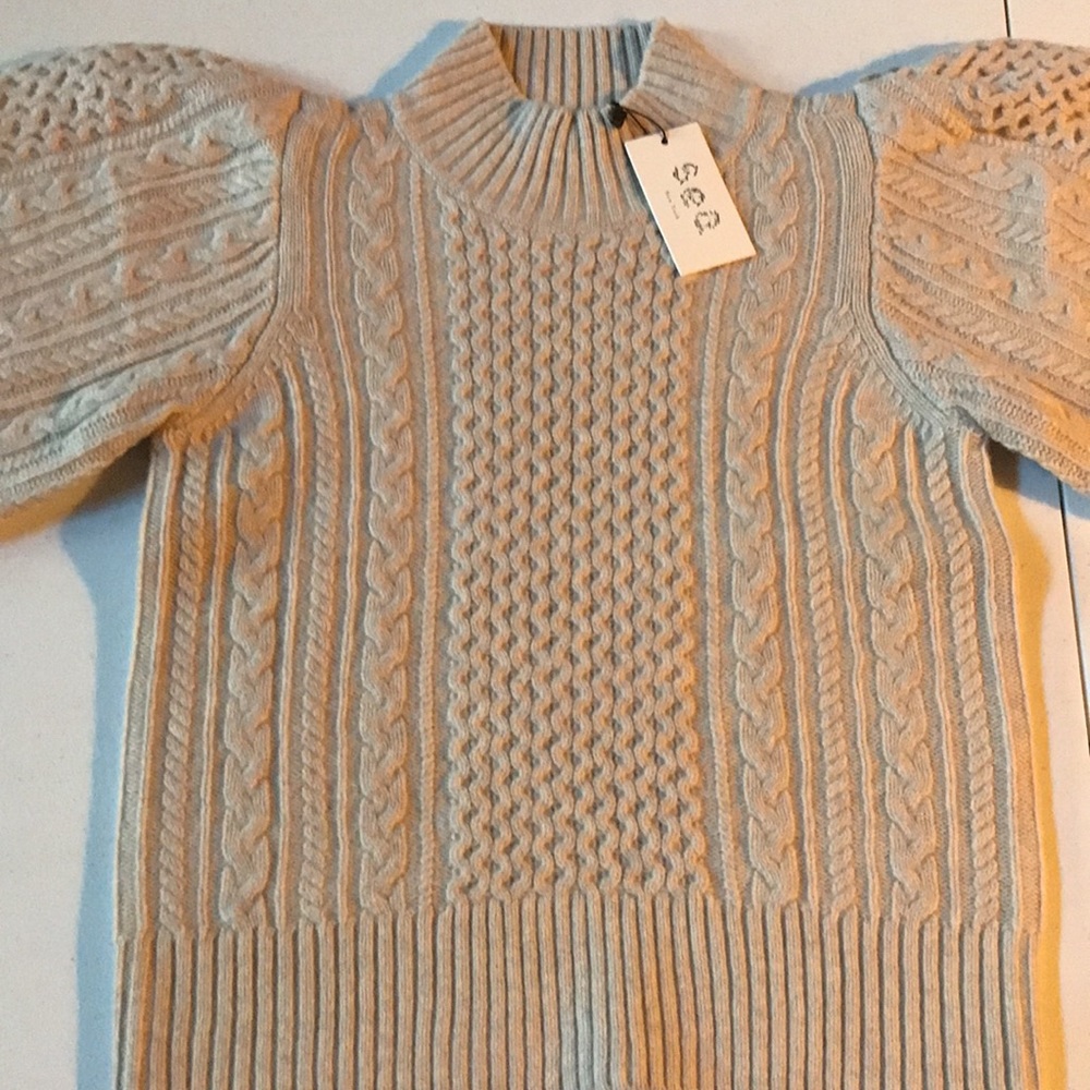 Sea New York Cable Knit Turtleneck Sweater - Picture 8 of 14